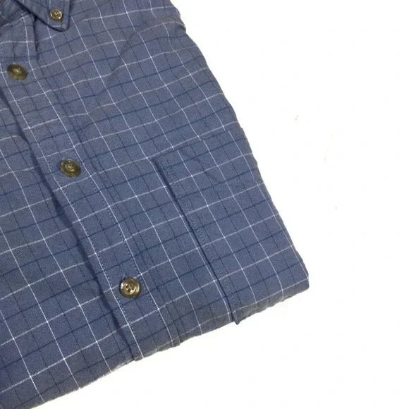 BF155 Izod Designer Button Front Career Shirt M - Picture 2 of 4